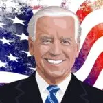 joe biden, president, american flag