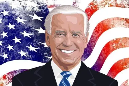 joe biden, president, american flag