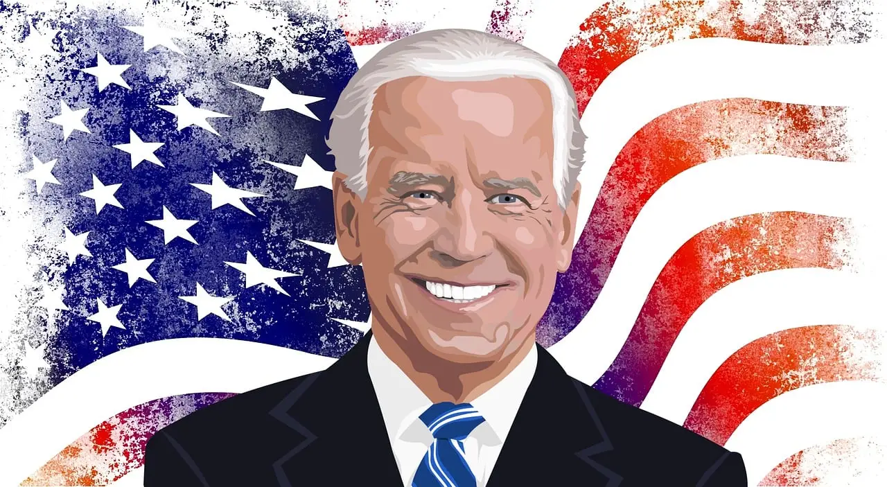 joe biden, president, american flag